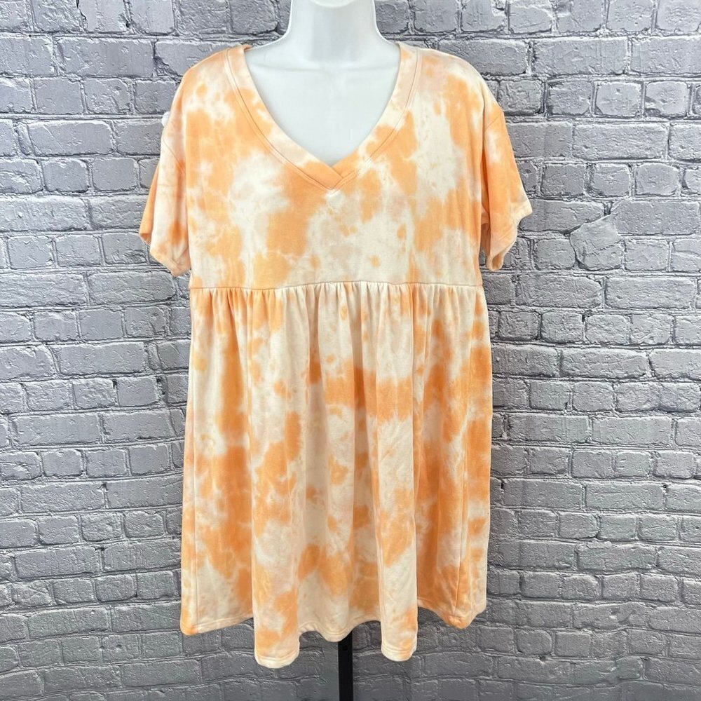 Wild Fable Tie Dye Babydoll Short French Terry Cloth Dress Size M